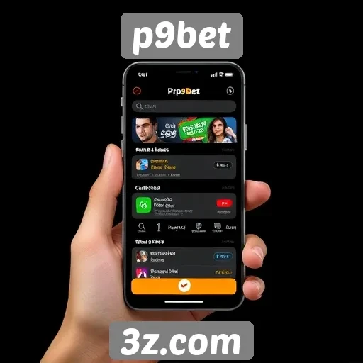 Funcionalidade mobile do p9bet melhora experiência do usuário